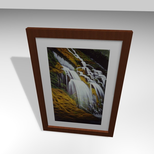 art 3d model - ART PICTURE 1 by Carrara1